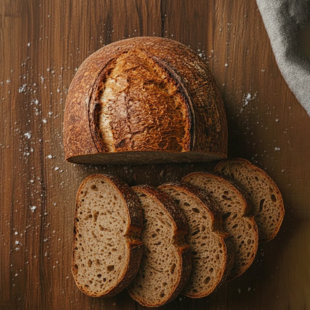 Sliced Brown Sourdough (650gm)