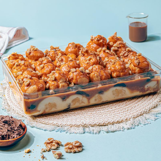 Toffee Date Profiterole